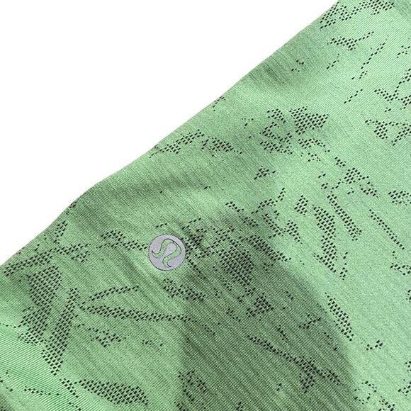 Lululemon Men’s L Metal Vent Tech Short Sleeve Tee Shirt Scream Green Camo Swirl - Picture 6 of 8